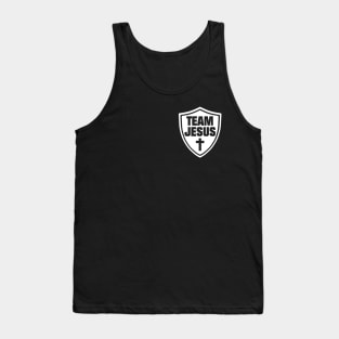 jesus - christ - team jesus - sign - religious - gift - cross Tank Top